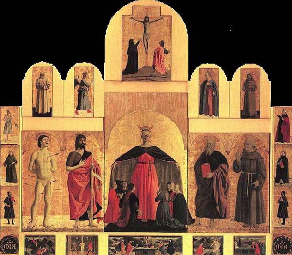 Piero della Francesca Polyptych of the Misericordia Norge oil painting art